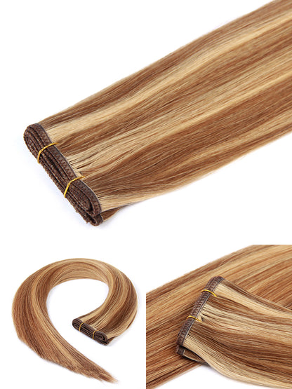 Double Layer Flat Wefts #Mix