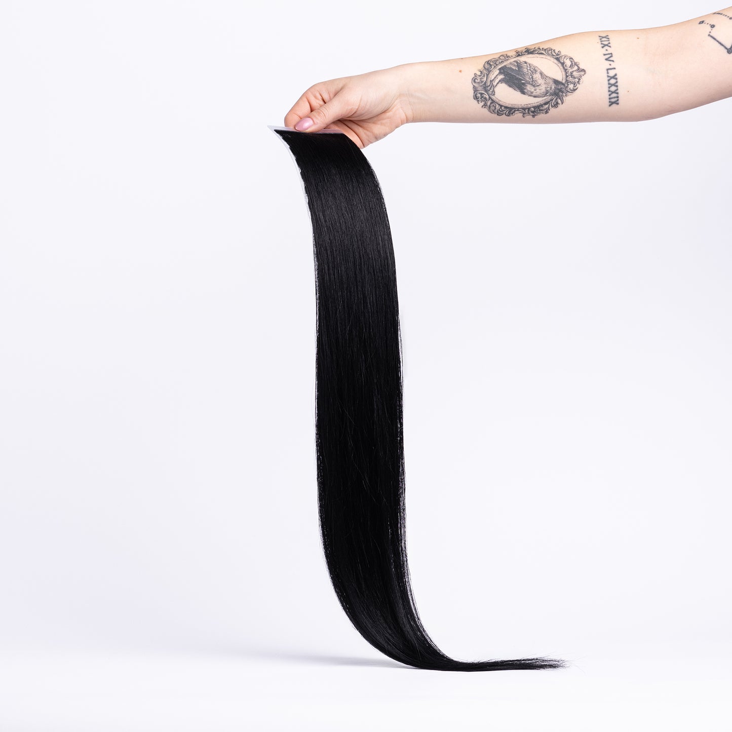 Ultra Slim Tape-In Extension #1 Jet Black