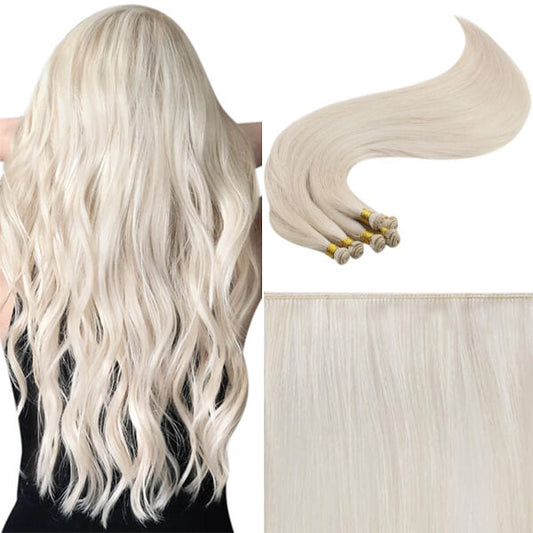 Handtied Wefts Hair Extension #1000