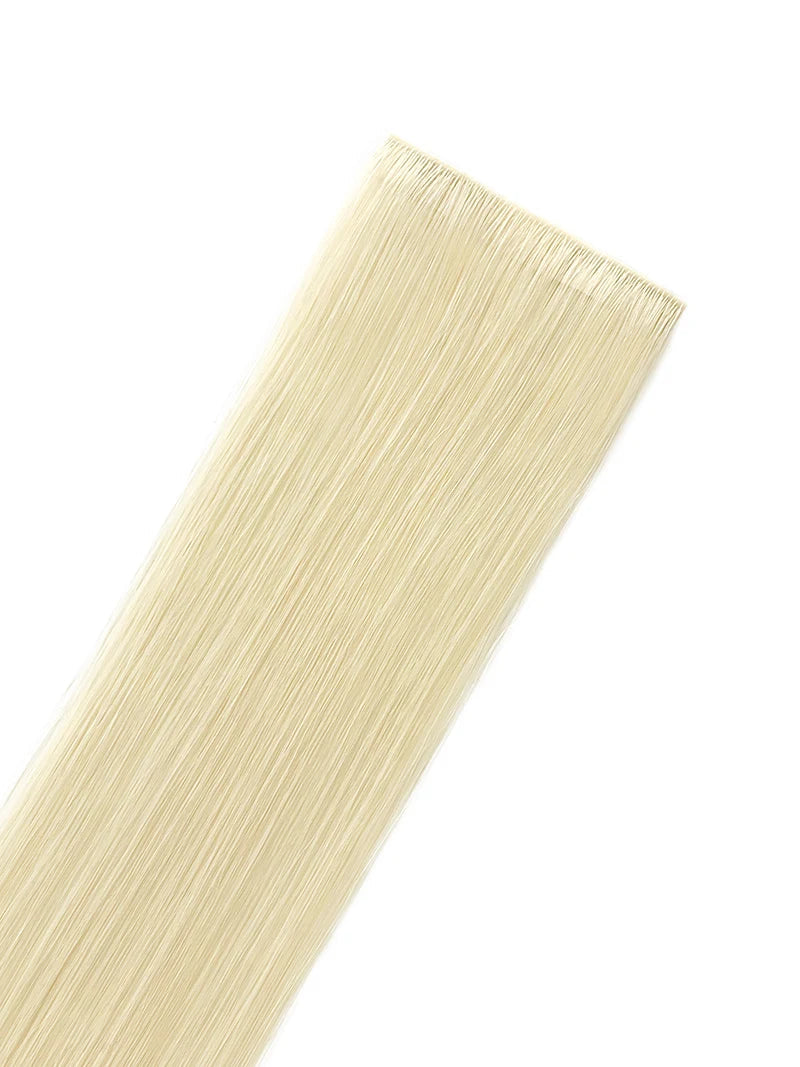 Invisible Clip In Hair Extension 7 Pieces/16 Clips #613 Champagne Blonde