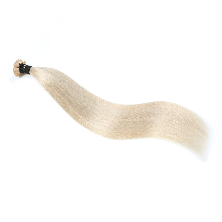 Flat Tip Hair Extension #1001 Pearl Blonde