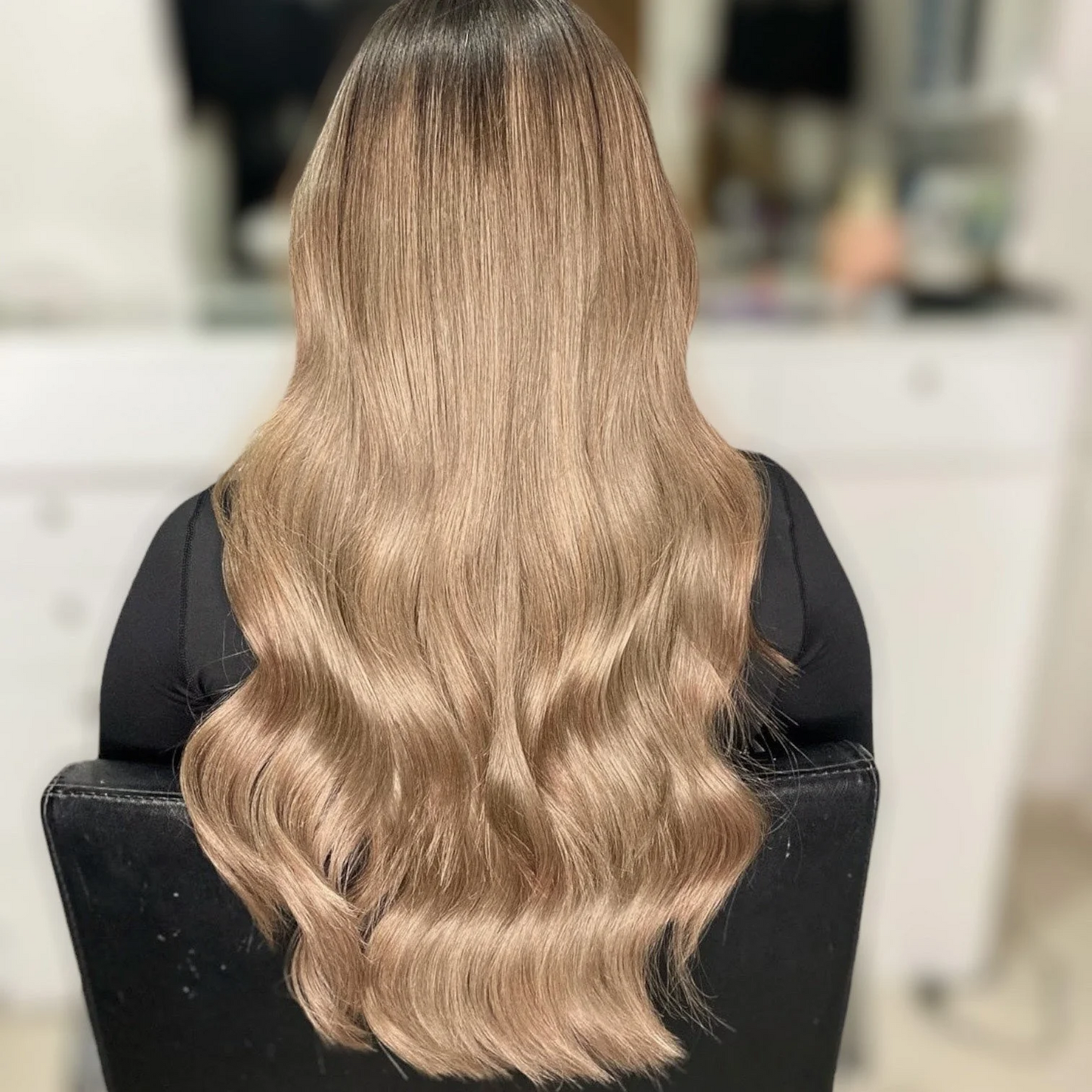 Flat Tip Hair Extension #16 Natural Blonde