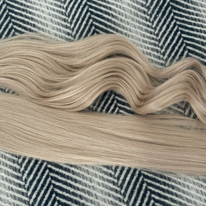 Flat Tip Hair Extension #18a Ash Blonde