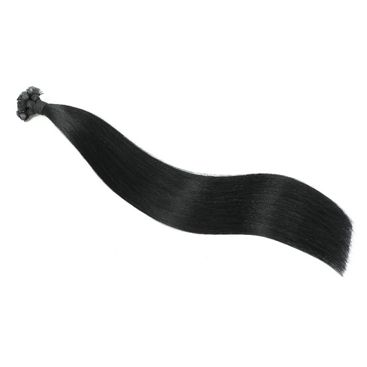 Flat Tip Hair Extension #1 Jet Black