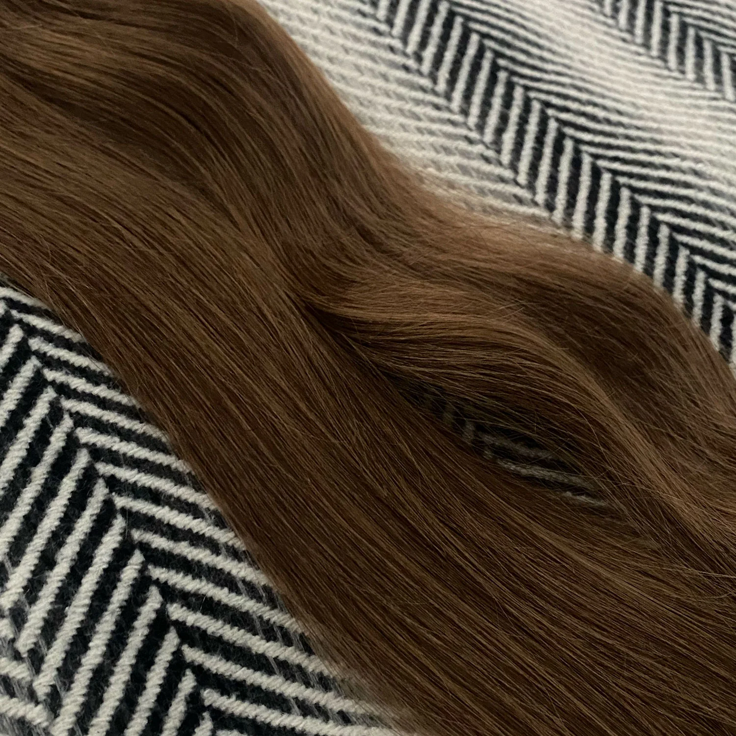 Flat Tip Hair Extension #6 Medium Brown