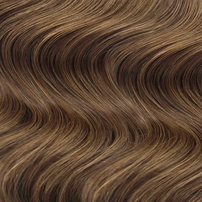 Flat Tip Hair Extension #6 Medium Brown