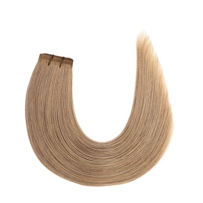 Flat Weft Hair Extensions #16 Natural Blonde