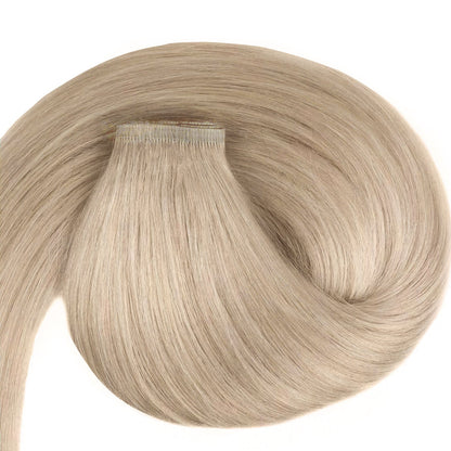 Flat Weft Hair Extensions - #18a Ash Blonde