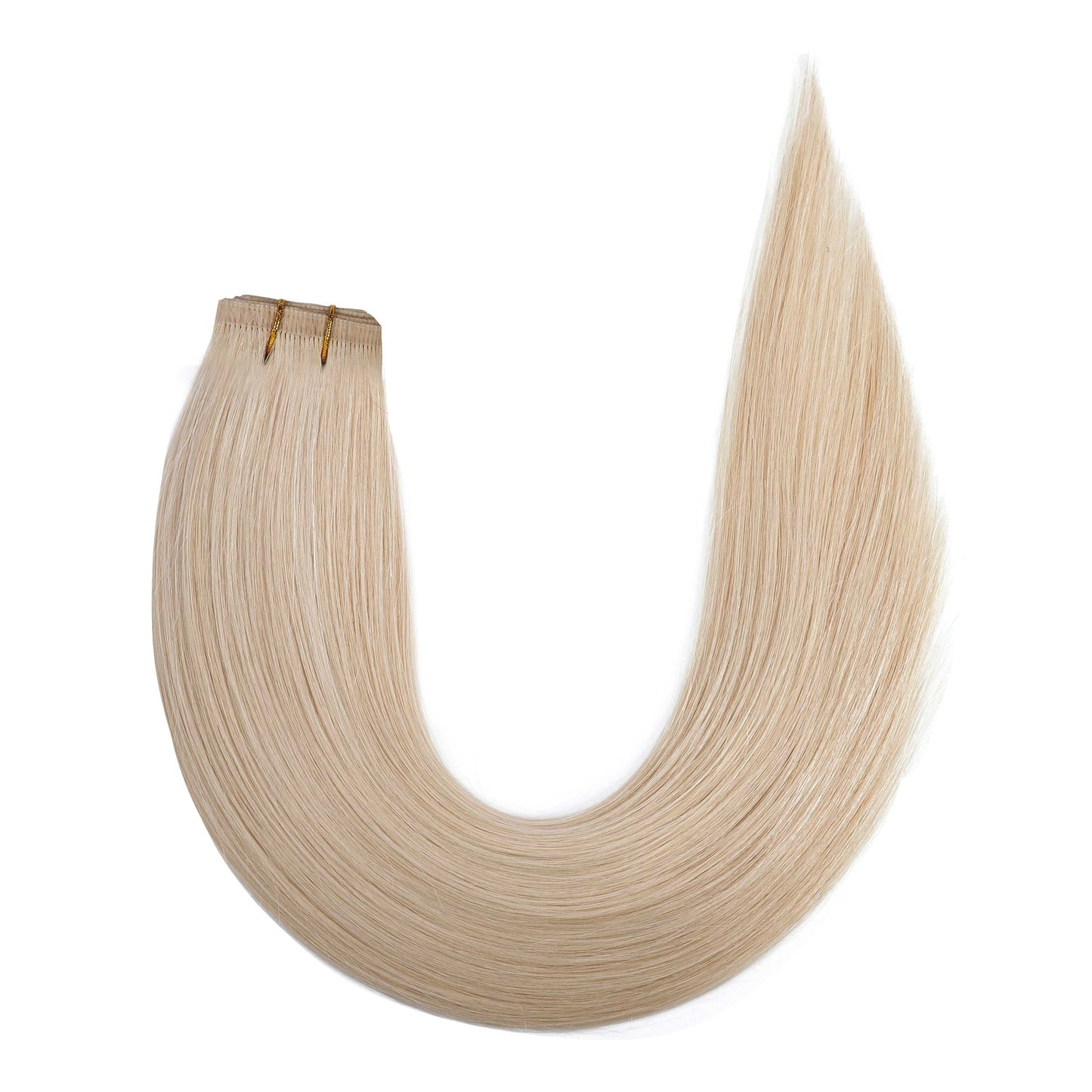 Flat Weft Hair Extensions - #18a Ash Blonde