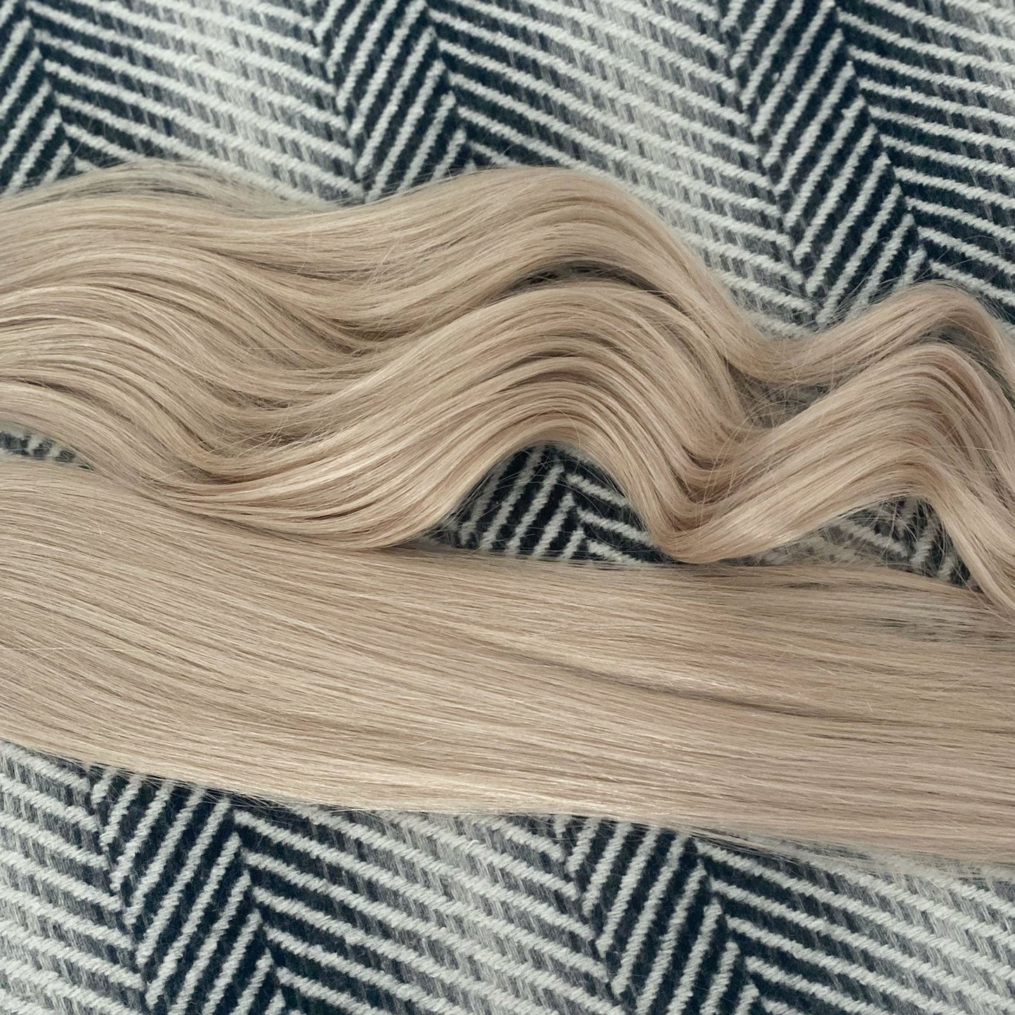 Flat Weft Hair Extensions - #18a Ash Blonde