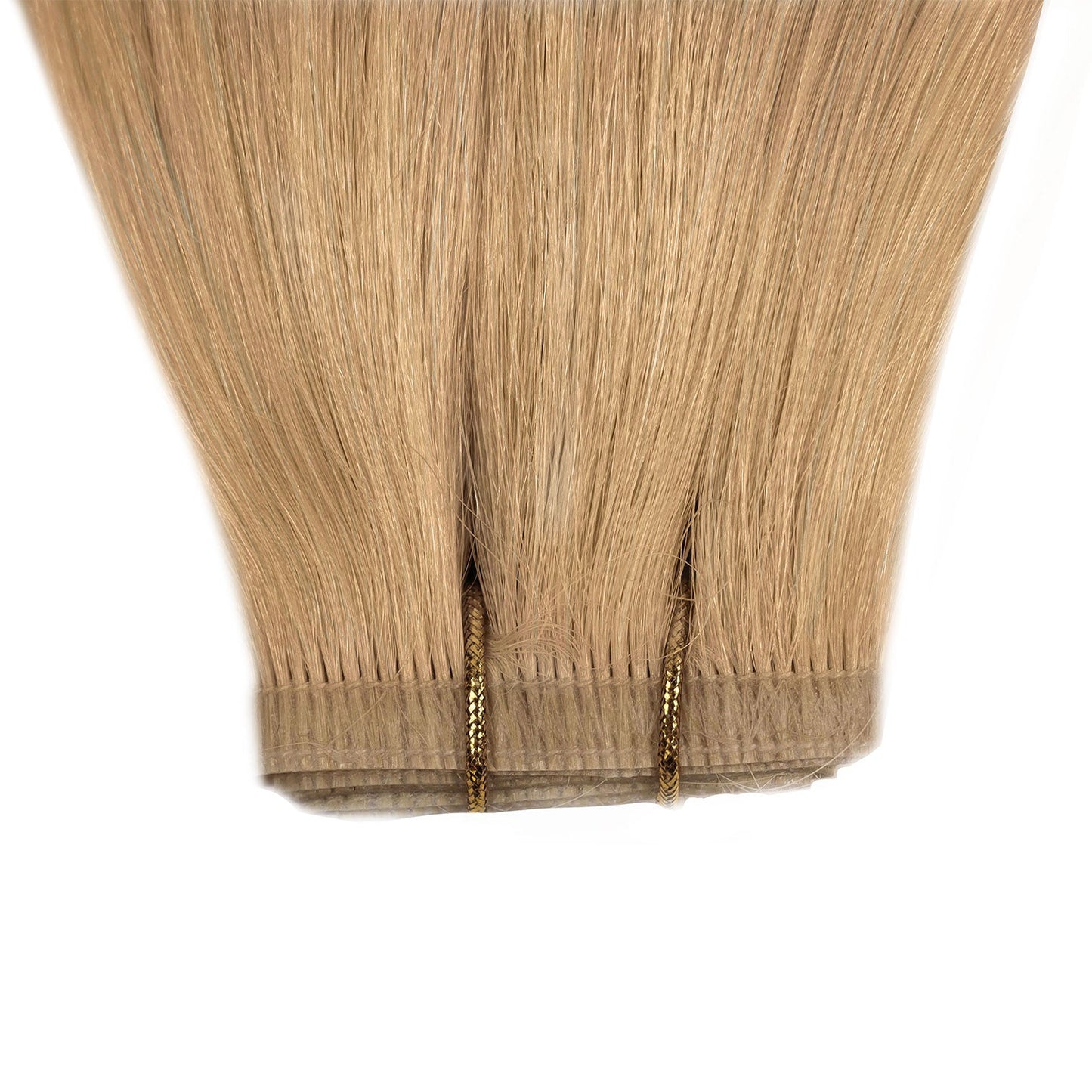 Flat Weft Hair Extensions - #27 Bronzed Blonde