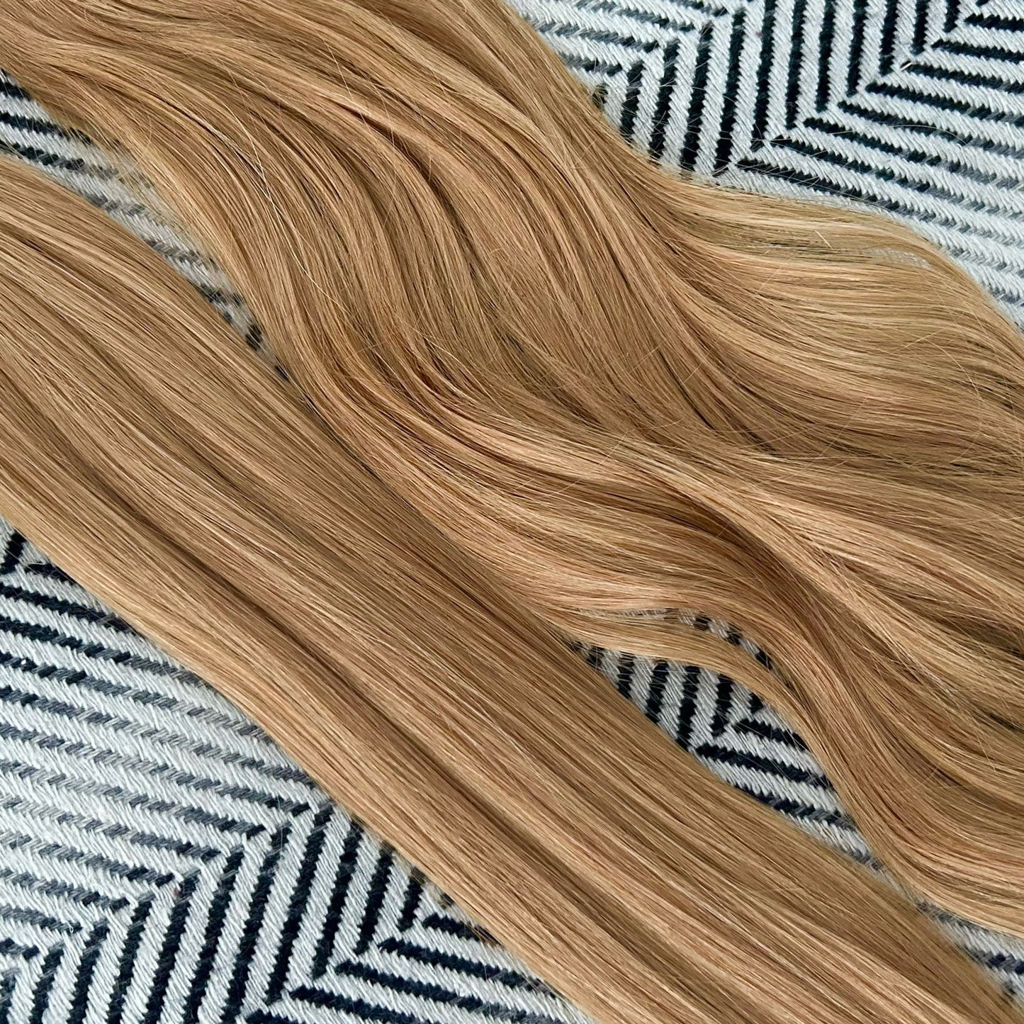 Flat Weft Hair Extensions - #27 Bronzed Blonde