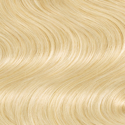 Flat Weft Hair Extensions - #613 Bleach Blonde