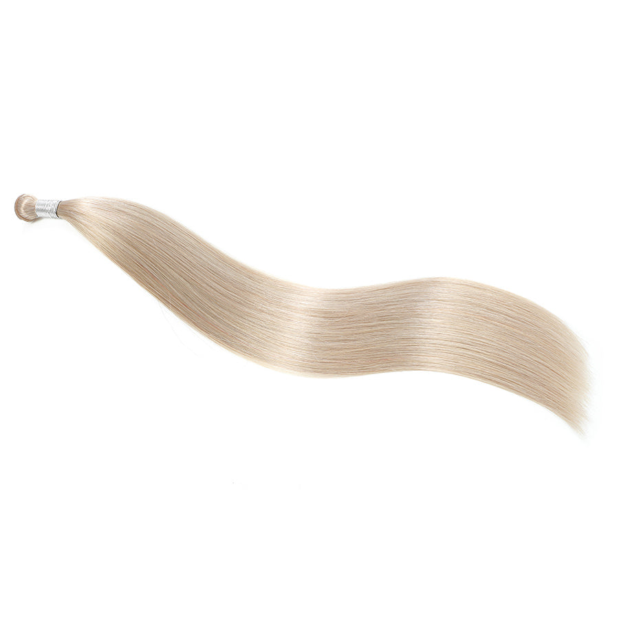 Genius Weft Hair Extensions #18a Ash Blonde