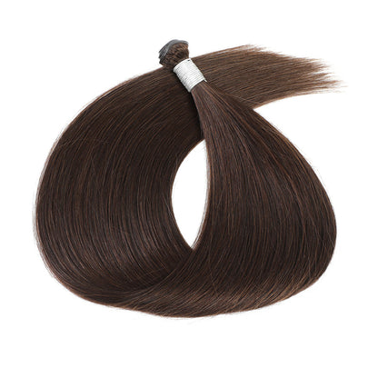 Genius Weft Hair Extensions #2 Dark Brown