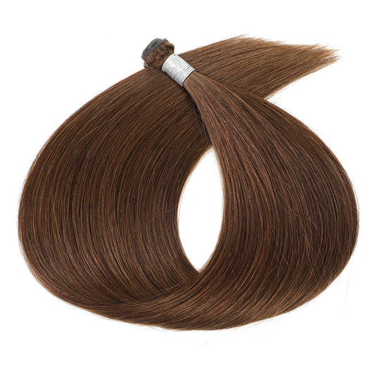 Genius Weft Hair Extensions #4 Chestnut