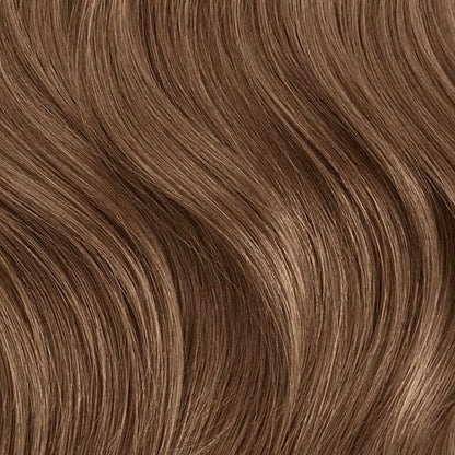 Genius Weft Hair Extensions #8 Cinnamon Brown