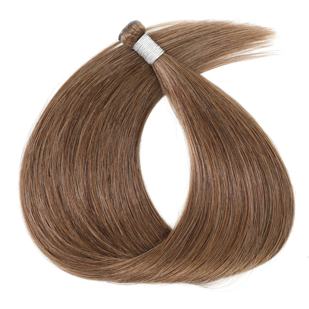 Genius Weft Hair Extensions #8 Cinnamon Brown