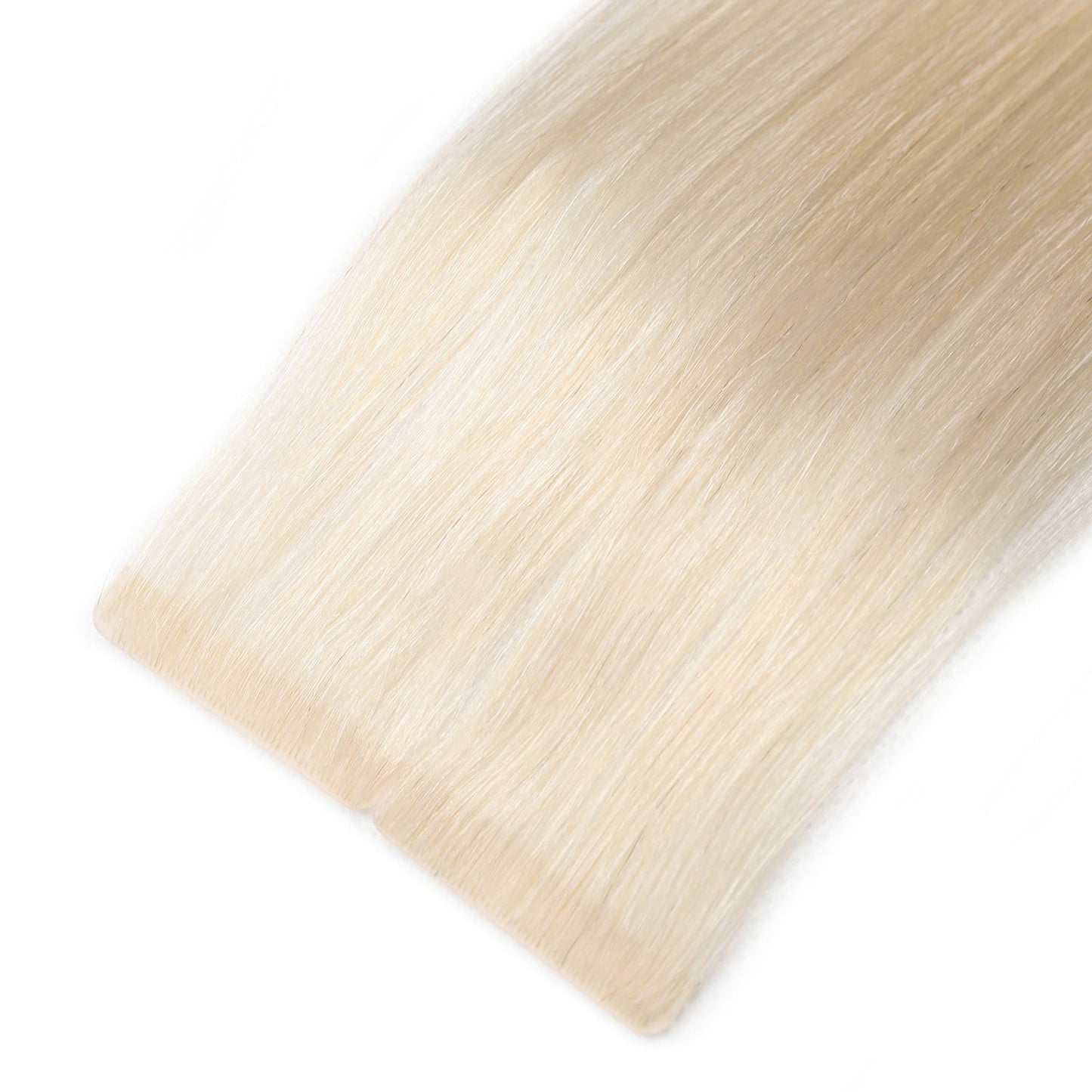 Injected Tape Hair Extensions #1001 Pearl Blonde Invisi Tape Skin Weft