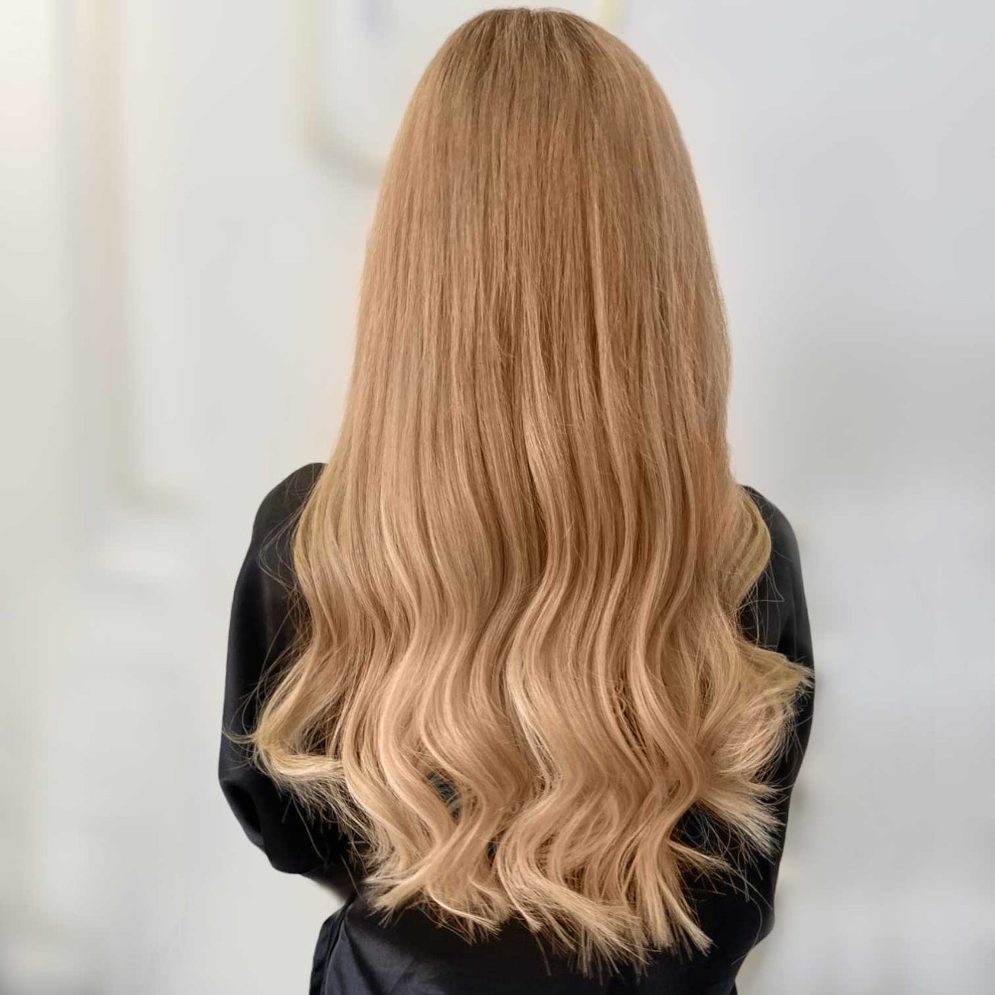 Injected Tape Hair Extensions #18 Honey Blonde Invisi Tape Skin Weft