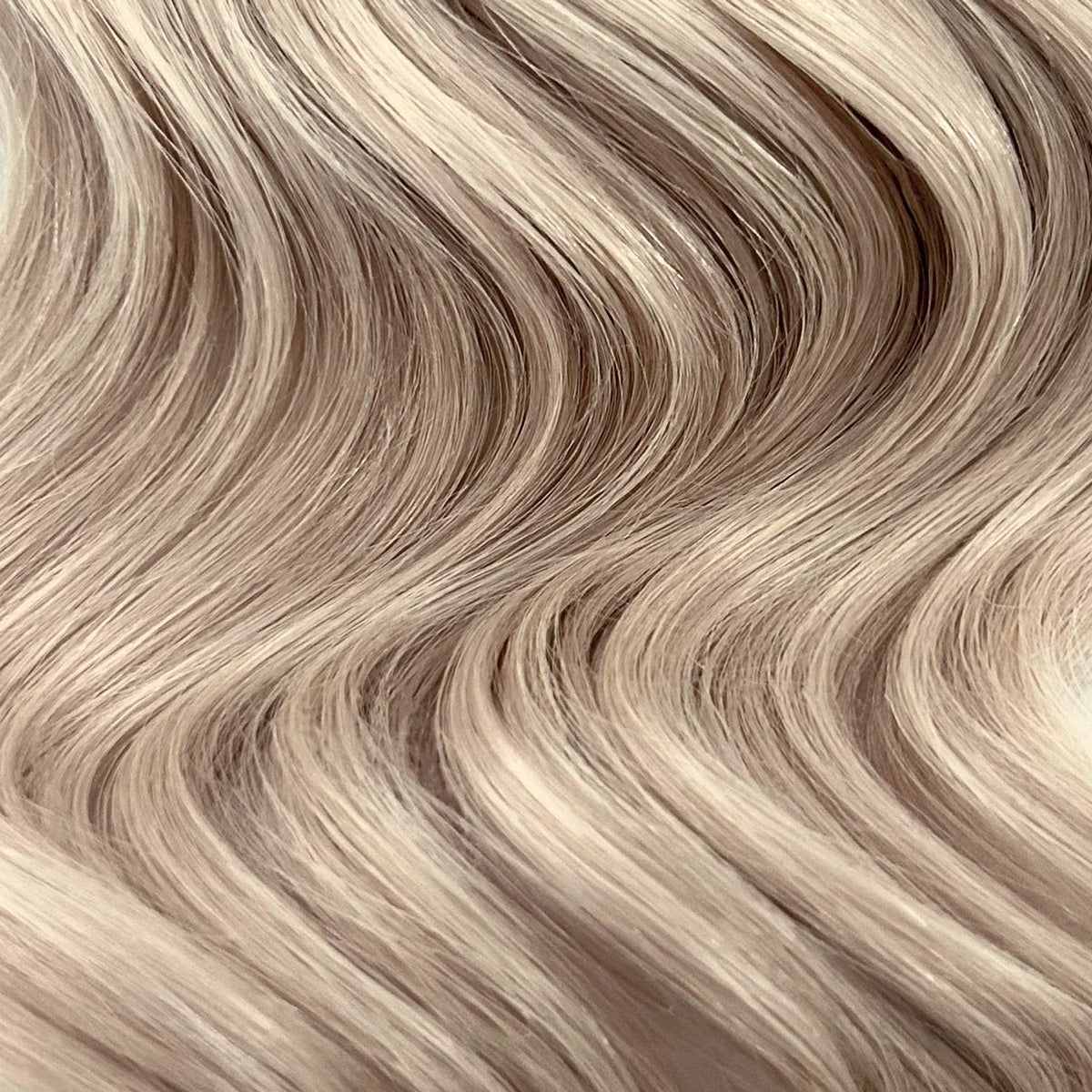 Injected Tape Hair Extensions #18a Ash Blonde Invisi Tape Skin Weft