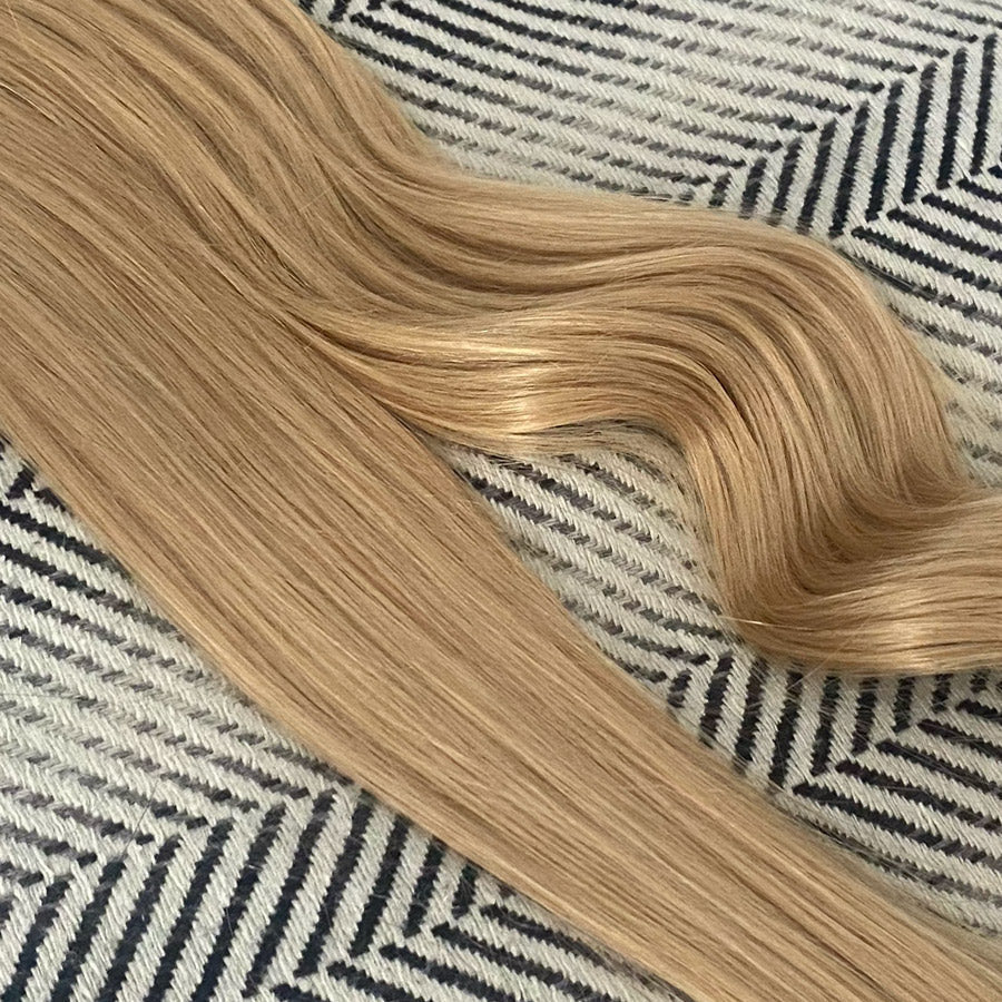 Injected Tape Hair Extensions #22 Sandy Blonde Skin Weft