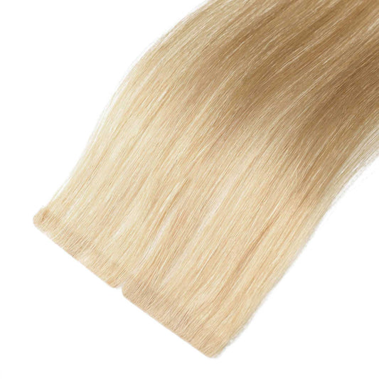 Injected Tape Hair Extensions #22 Sandy Blonde Skin Weft