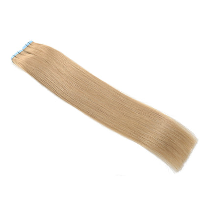 Injected Tape Hair Extensions #22 Sandy Blonde Skin Weft