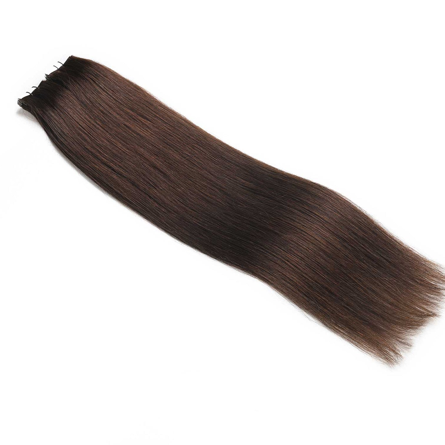 Injected Tape Hair Extensions #2 Dark Brown Skin Weft