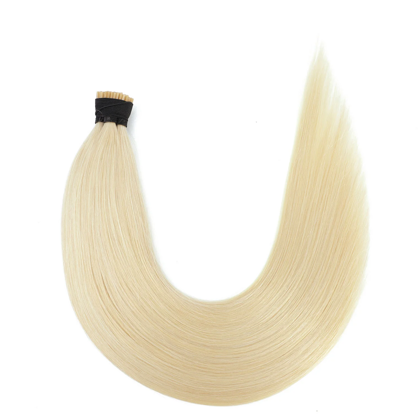 Extension de cheveux I Tip #60 Blond platine