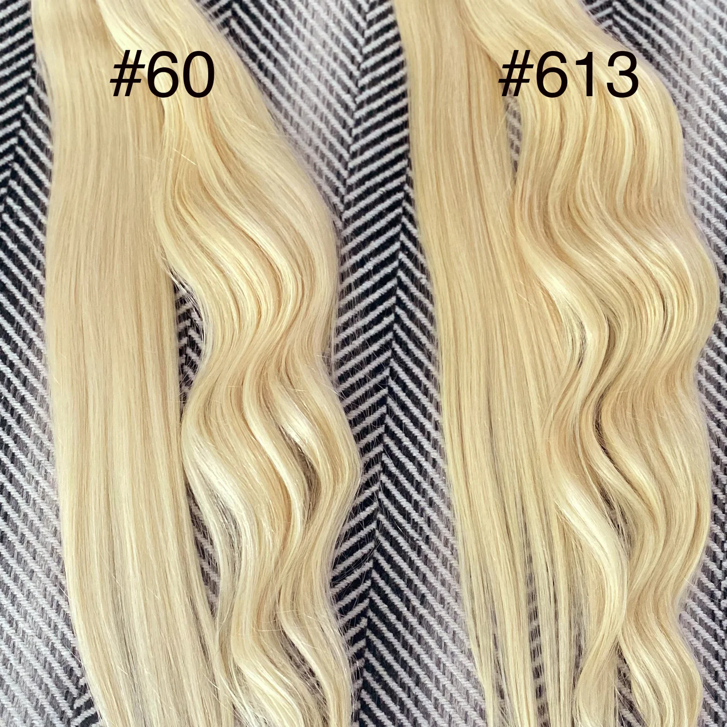 Extension de cheveux I Tip #60 Blond platine