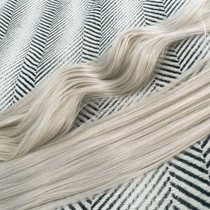 I Tip Hair Extension #60a Silver White Blonde