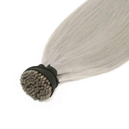 I Tip Hair Extension #60a Silver White Blonde