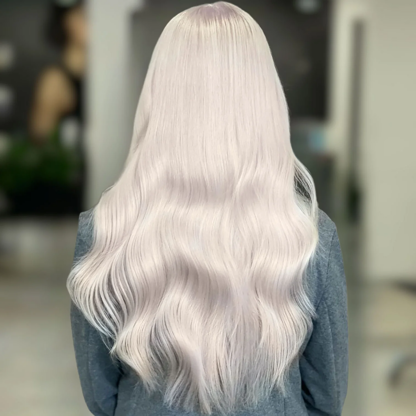 I Tip Hair Extension #60a Silver White Blonde