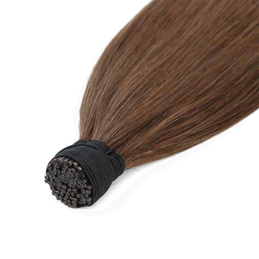 I Tip Hair Extension #8 Cinnamon Brown