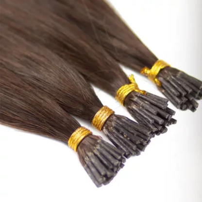 I Tip Hair Extension #8 Cinnamon Brown