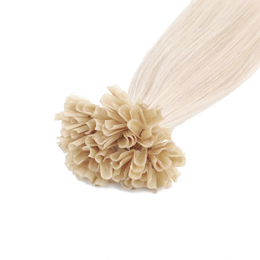 Nail Tip Hair Extension #1001 Pearl Blonde