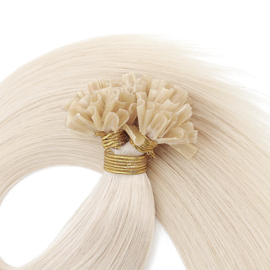 Nail Tip Hair Extension #1001 Pearl Blonde