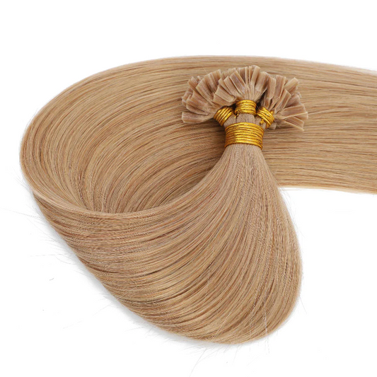 Nail Tip Hair Extension #18 Honey Blonde