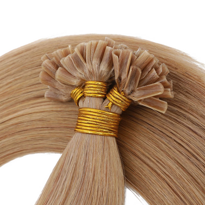 Nail Tip Hair Extension #18 Honey Blonde