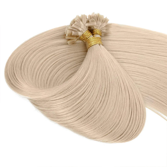 Nail Tip Hair Extension #18a Ash Blonde