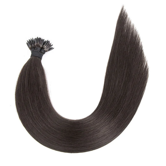 Nano Ring Hair Extensions #1b Natural Black