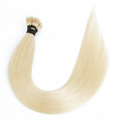 Nano Ring Hair Extensions #613 Bleach Blonde