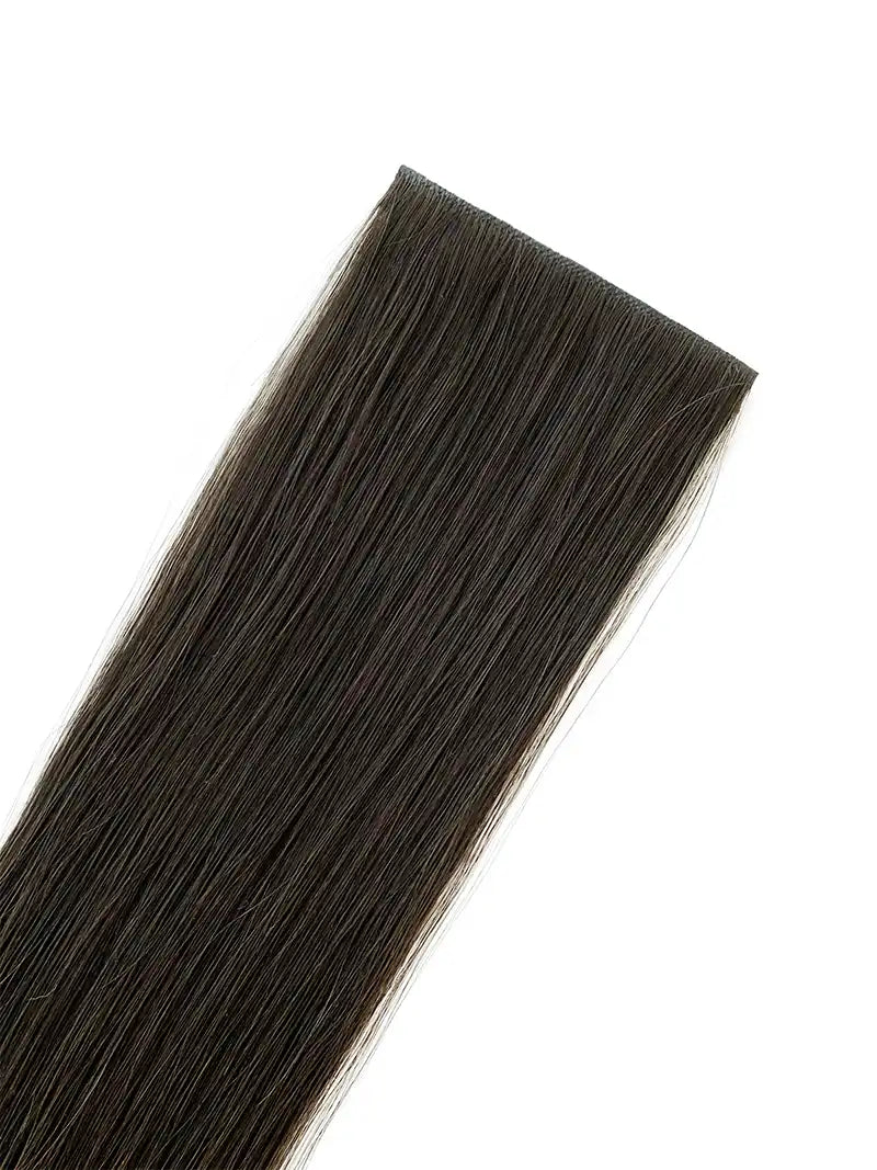 Invisible Clip In Hair Extension 7 Pieces/16 Clips #Off Black