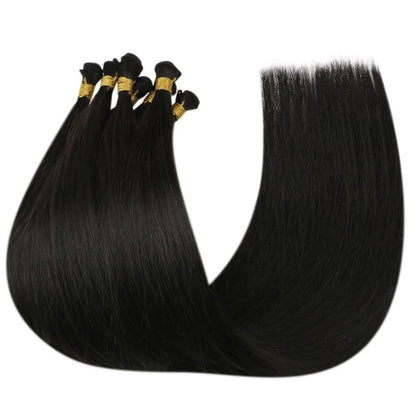 Handtied Wefts Hair Extension #1b