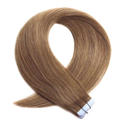 Tape Hair Extensions #10 Caramel