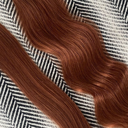 Tape Hair Extensions #33 Medium Copper