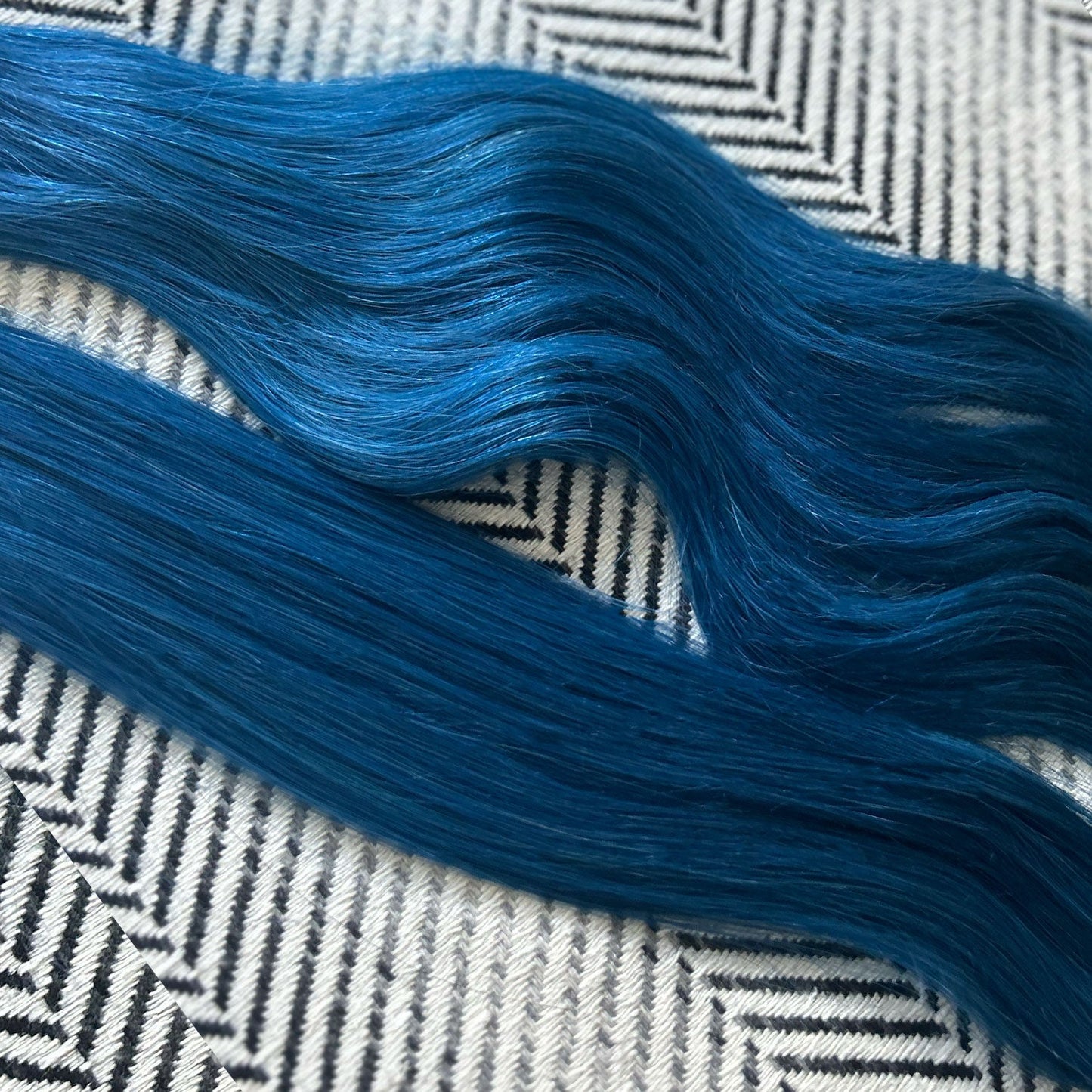 Tape Hair Extensions Blue