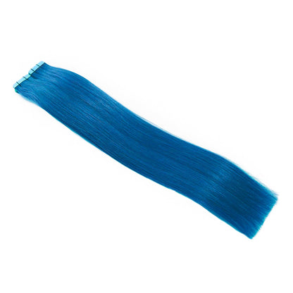 Tape Hair Extensions Blue