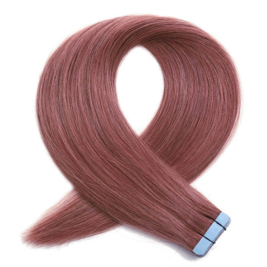 Tape Hair Extensions Natural Red